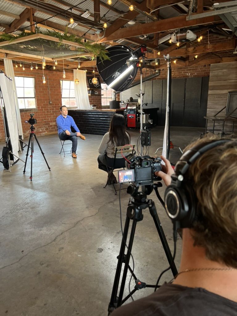 Tidal Media Co crew on set