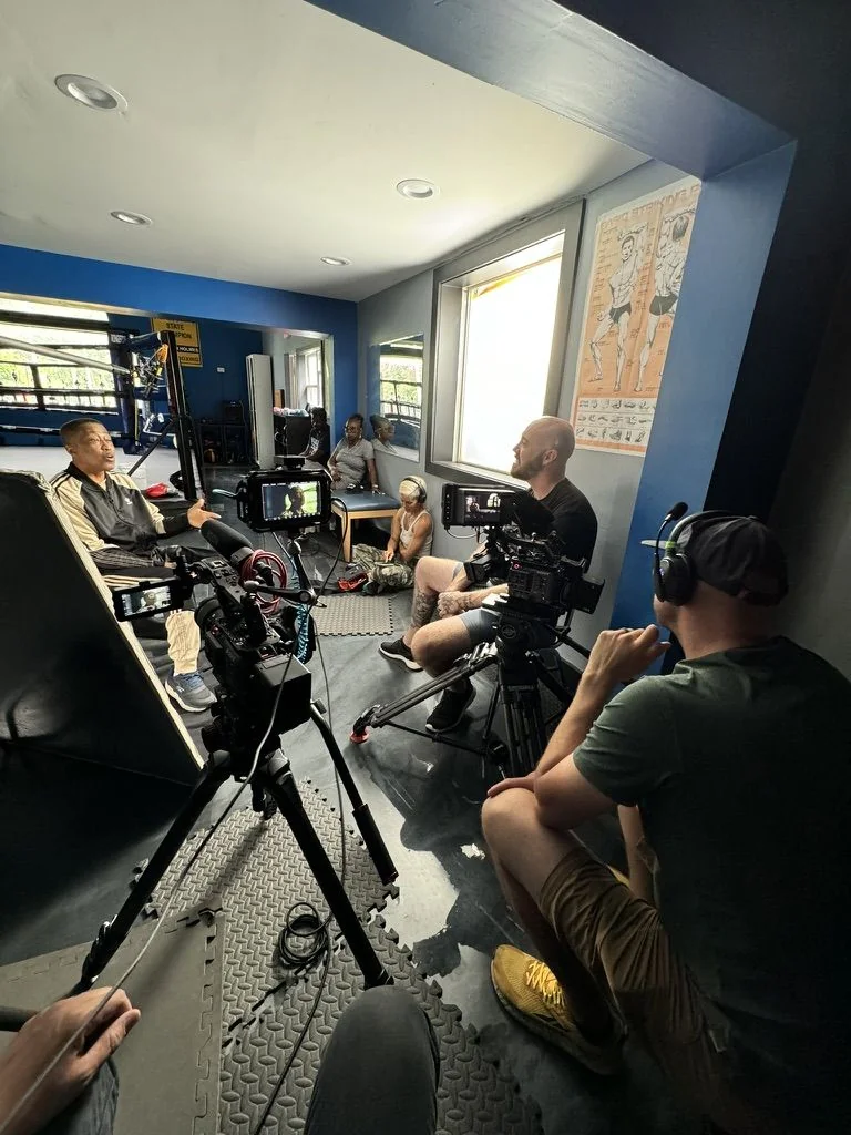 Tidal Media Co crew on set