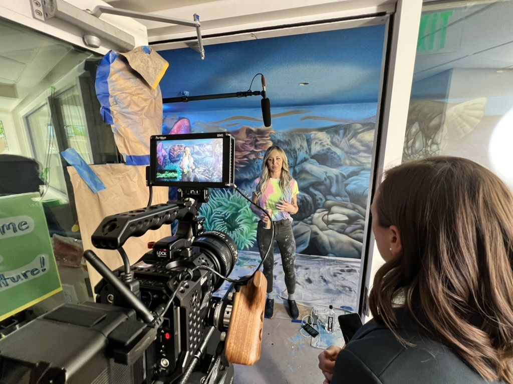 Tidal Media Co crew on set