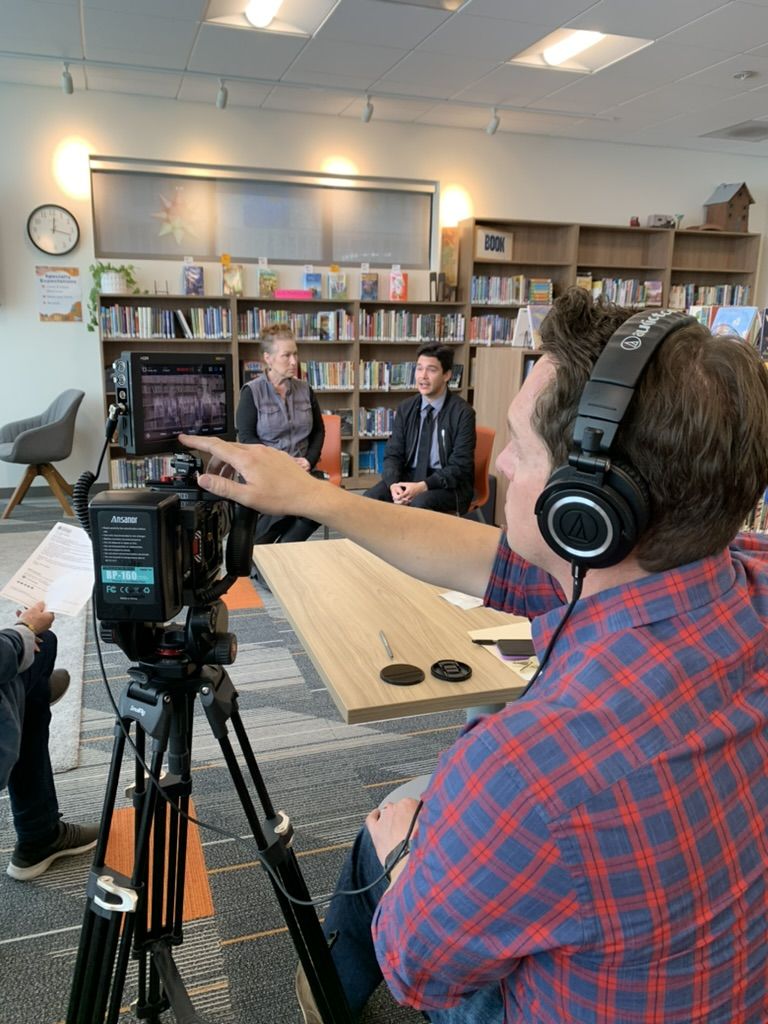 Tidal Media Co crew on set