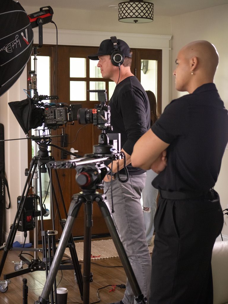 Tidal Media Co crew on set