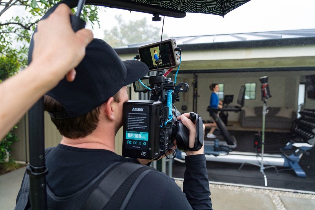 Tidal Media Co crew on set