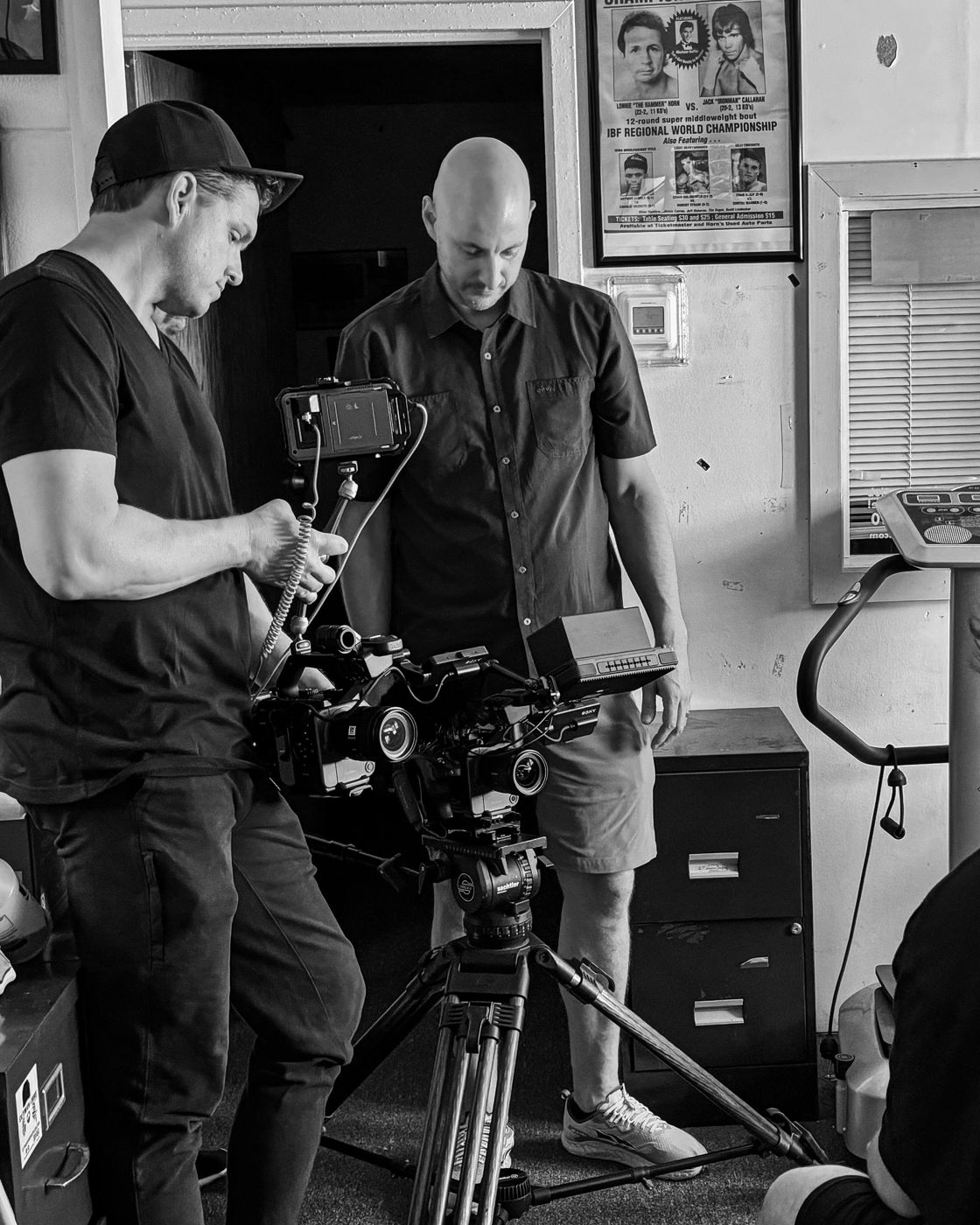 Tidal Media Co crew on set