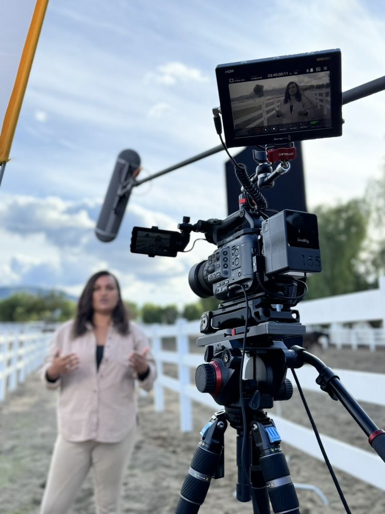 Tidal Media Co crew on set