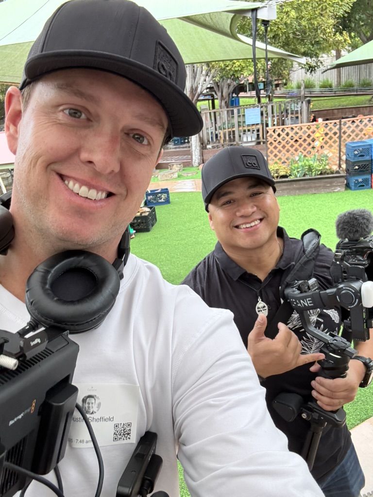 Tidal Media Co crew on set