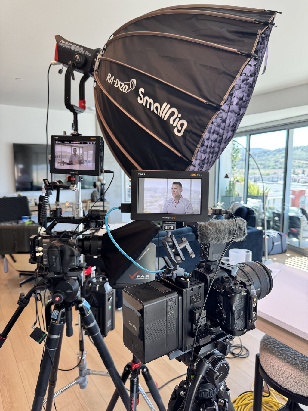 Tidal Media Co crew on set