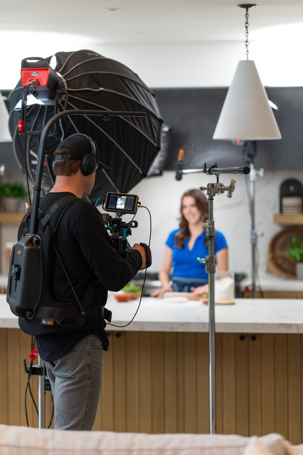 Tidal Media Co crew on set