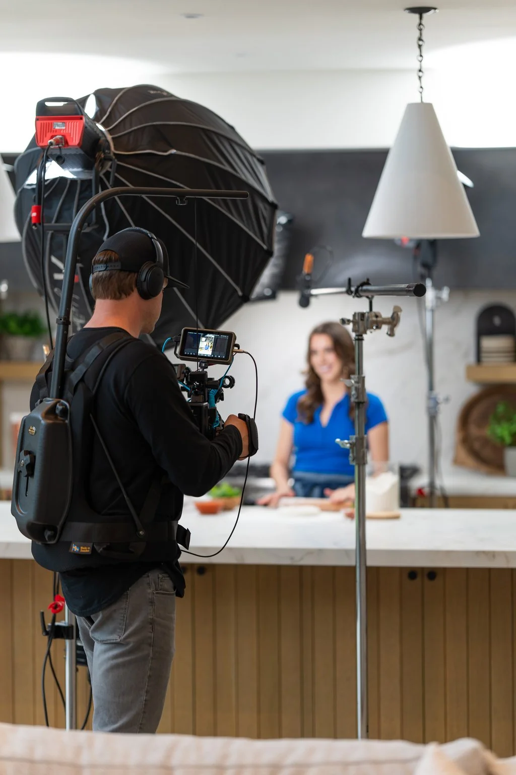 Tidal Media Co crew on set